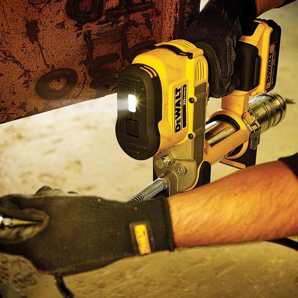 DeWALT DCGG571M1 20V MAX Lithium Ion Automatic 42 Grease Gun Tool Kit