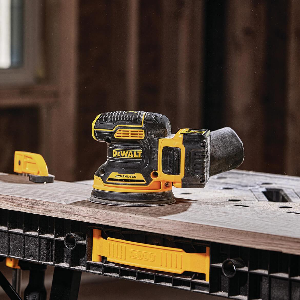 DeWALT DCW210B 20V 5-Inch Cordless Random Orbital Sander - Bare Tool