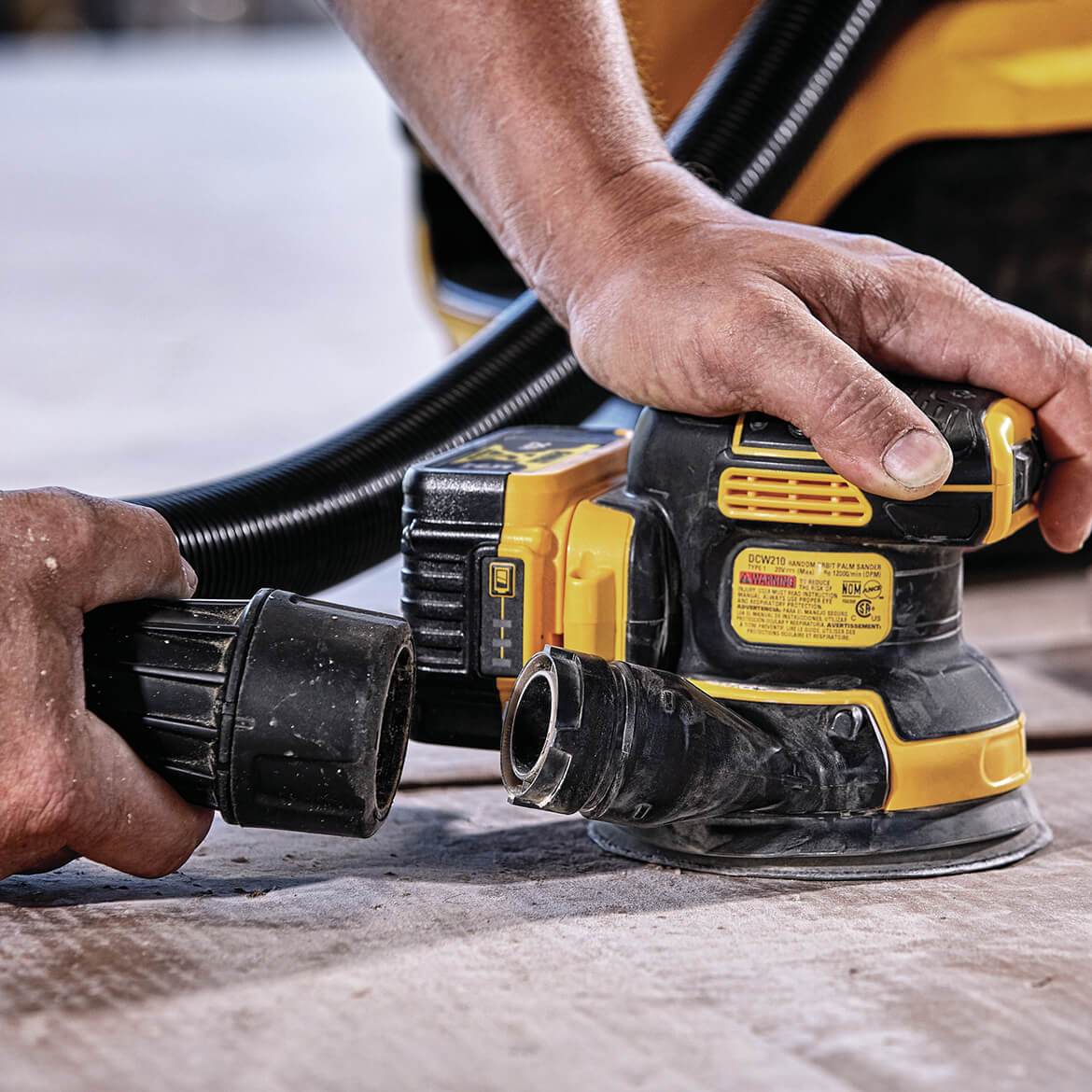 DeWALT DCW210B 20V 5-Inch Cordless Random Orbital Sander - Bare Tool