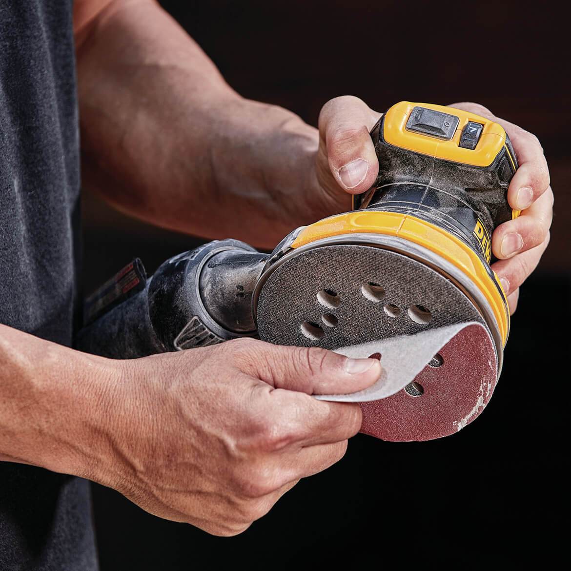DeWALT DCW210B 20V 5-Inch Cordless Random Orbital Sander - Bare Tool